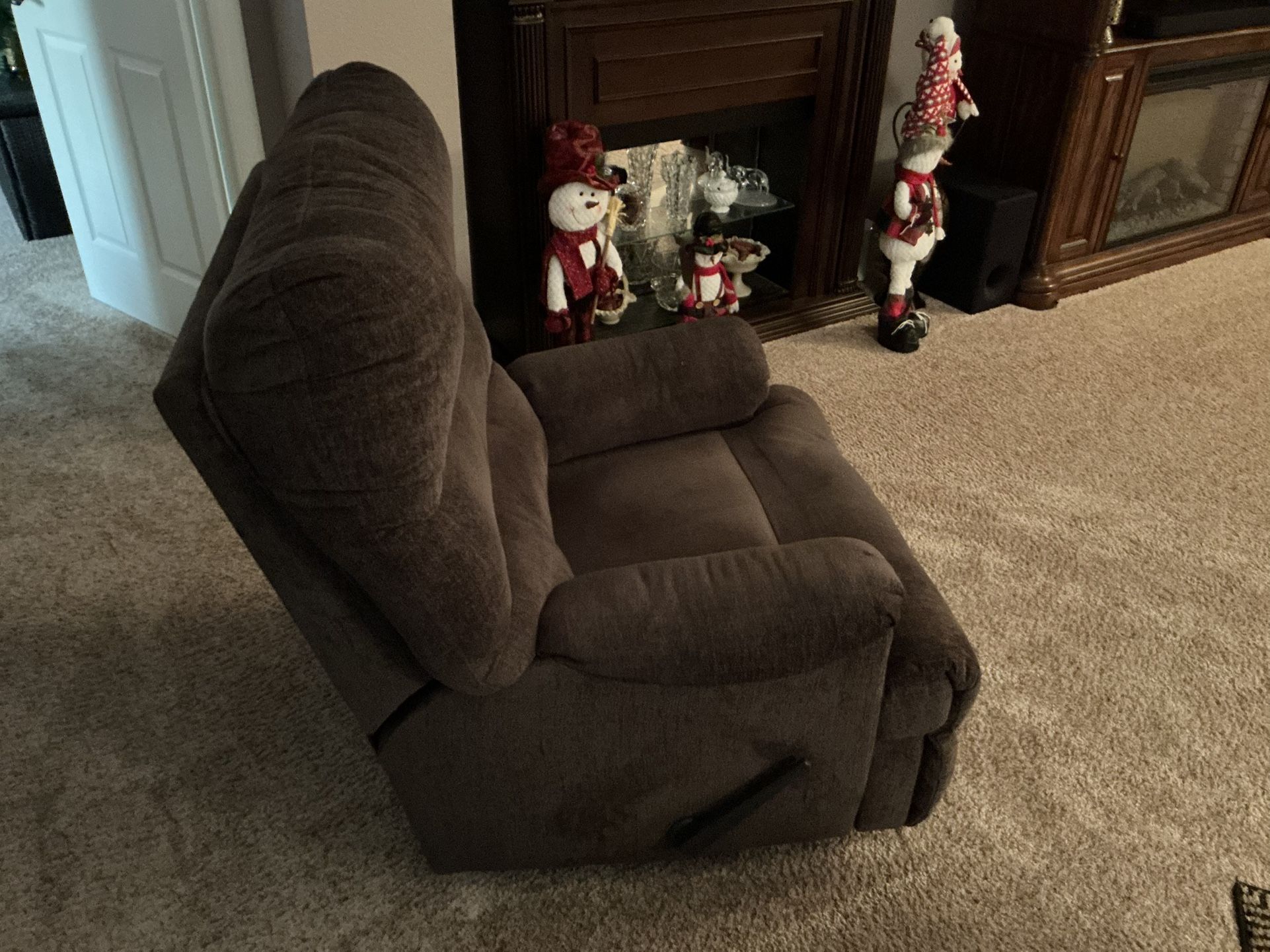 Chocolate Rocker Recliner On Sale