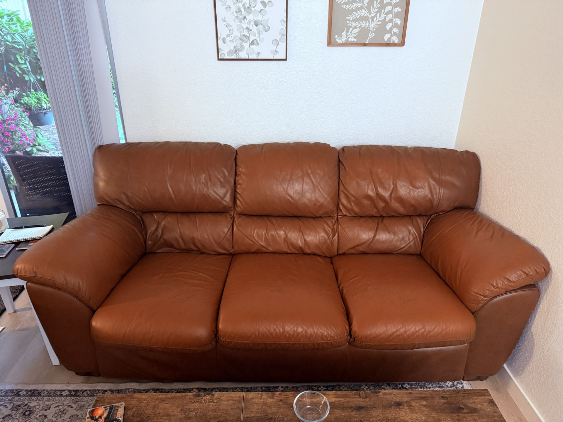 Free Leather Couch