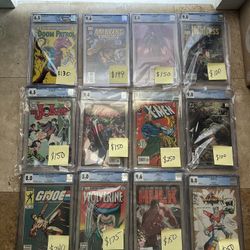 Graded Comic Book Slabs 