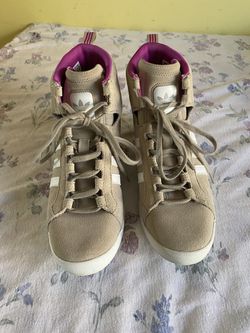 Adidas Round It Wedge Suede Sneaker Boot size 7.5