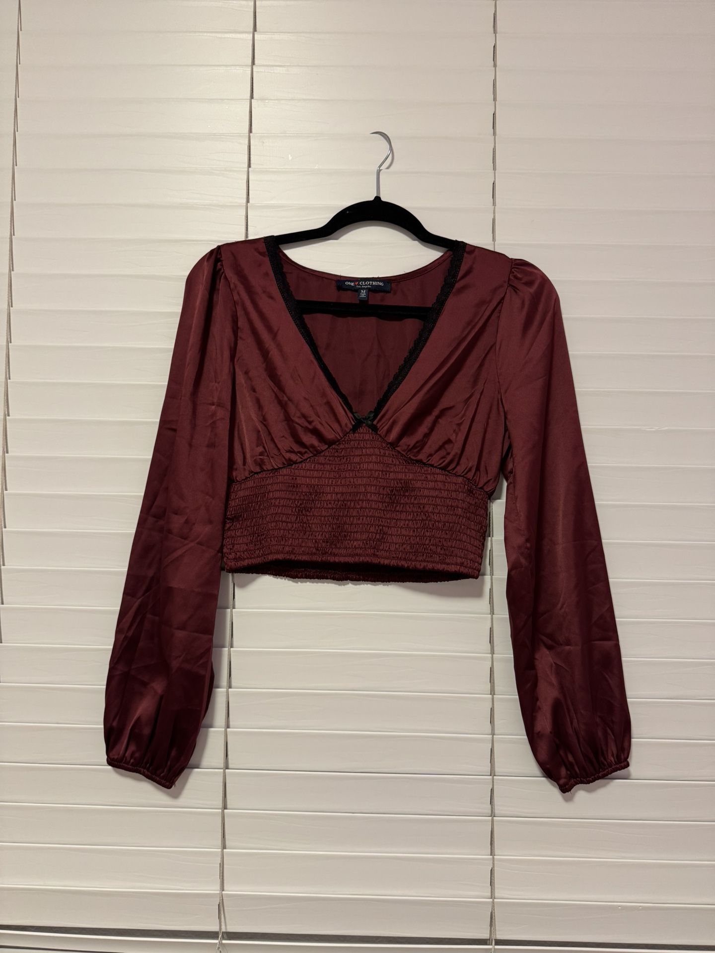 Long Sleeve Crop Top