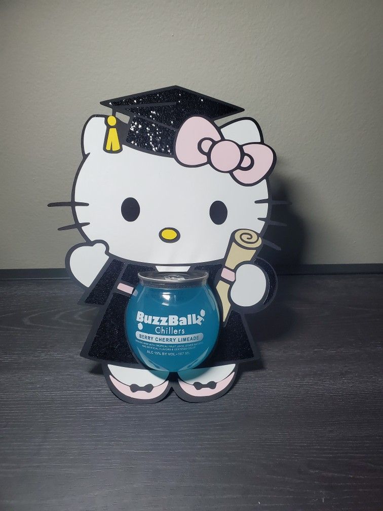 Hello Kitty Graduation Buzz Ball Holder