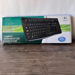 New Logitech Keyboard K120 Computer 