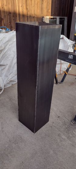 Corten Steel Planter 4' Height