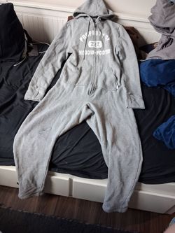 PajamaGram Property of: One piece Hoodie to Footie