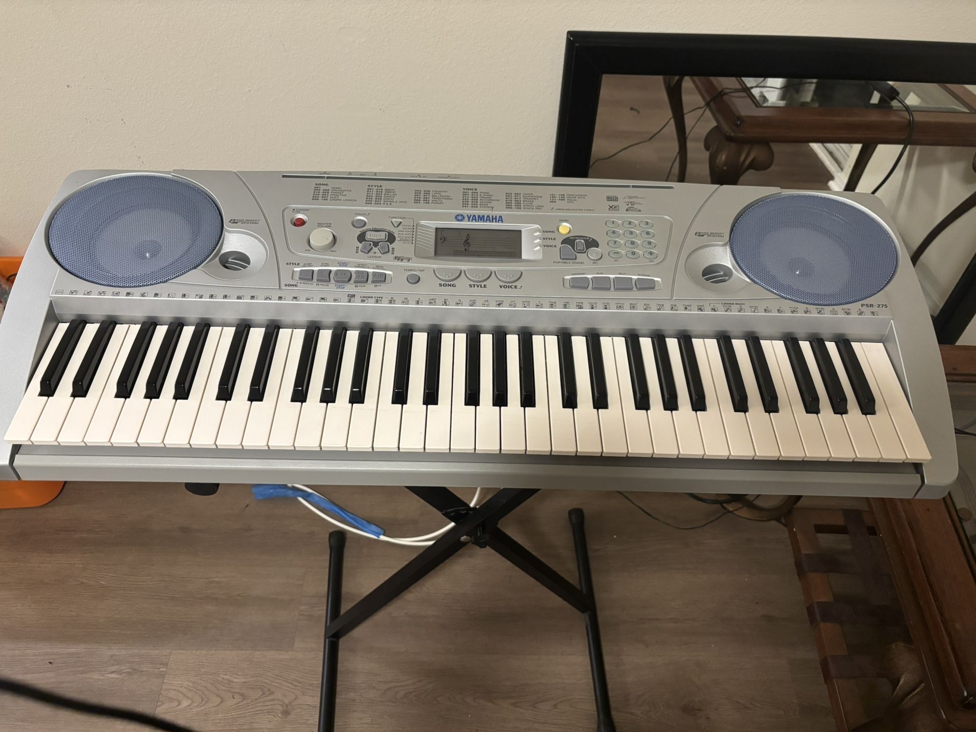 Yamaha Psr-275 Keyboard