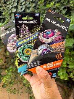 Beyblade x *new* Scale shark/Keel shark/ Draciel shield