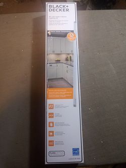 Black Decker's 18 inches led white light