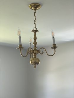 Gold Chandelier 
