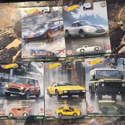 Hot Wheels Premium British 2020Horse Power Full Set Of 5