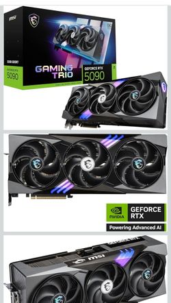MSI Gaming RTX 5090 32G Gaming Trio OC Graphics Card (32GB GDDR7