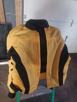 First Gear Motorcycle Jacket Size Large