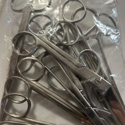 11 Surgical Scissors In Great Condition 