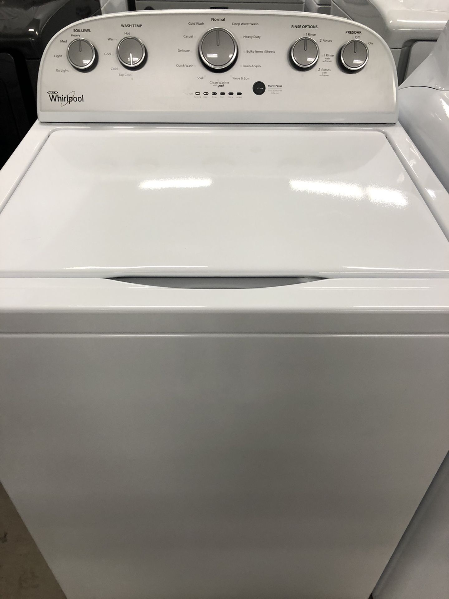 2018 whirlpool washer