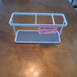 Bathroom Organizer. 