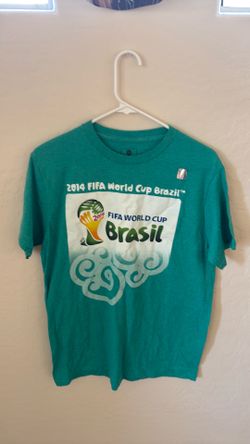 brazil national futbol team medium size shirt