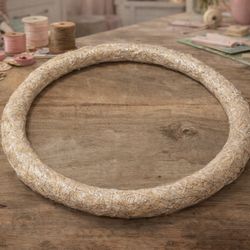 Natural Straw Wreath Form – DIY B