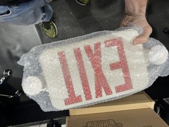 New Exit Sign With Lights 