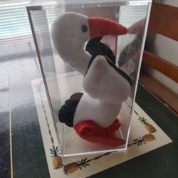 Stilts The Stork Beanie Baby With Errors (RARE)