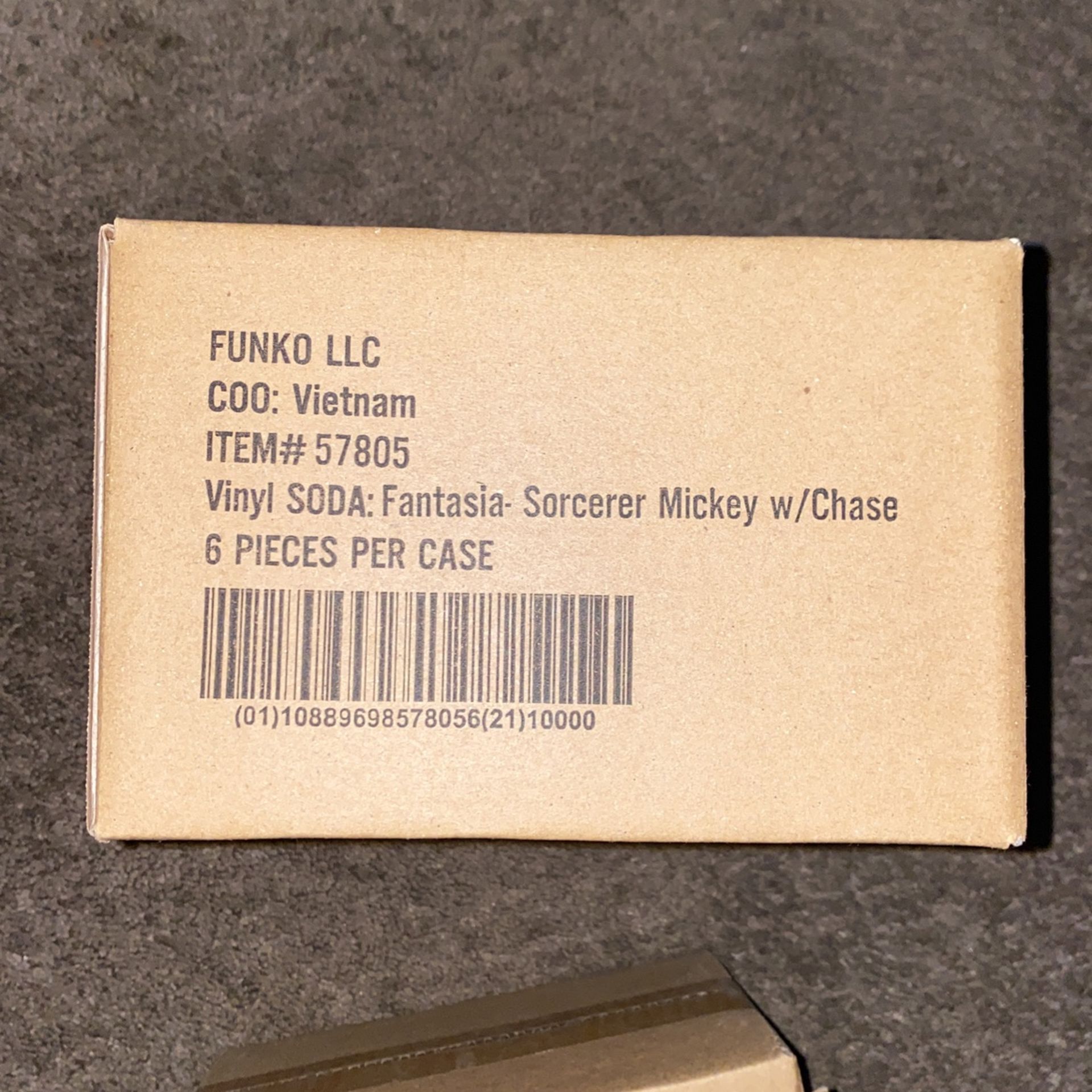 Funko Soda Sorcerer Mickey Sealed Case