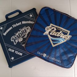 San Diego Padres Vintage Stadium Seat Cushions 2pc Set