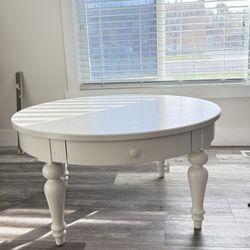 White Round Table