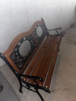 Bench for front porch