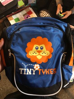 Tiny tykes backpack