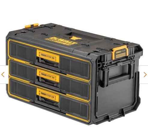 DeWalt Tough System 2.0 3 Drawer System. 