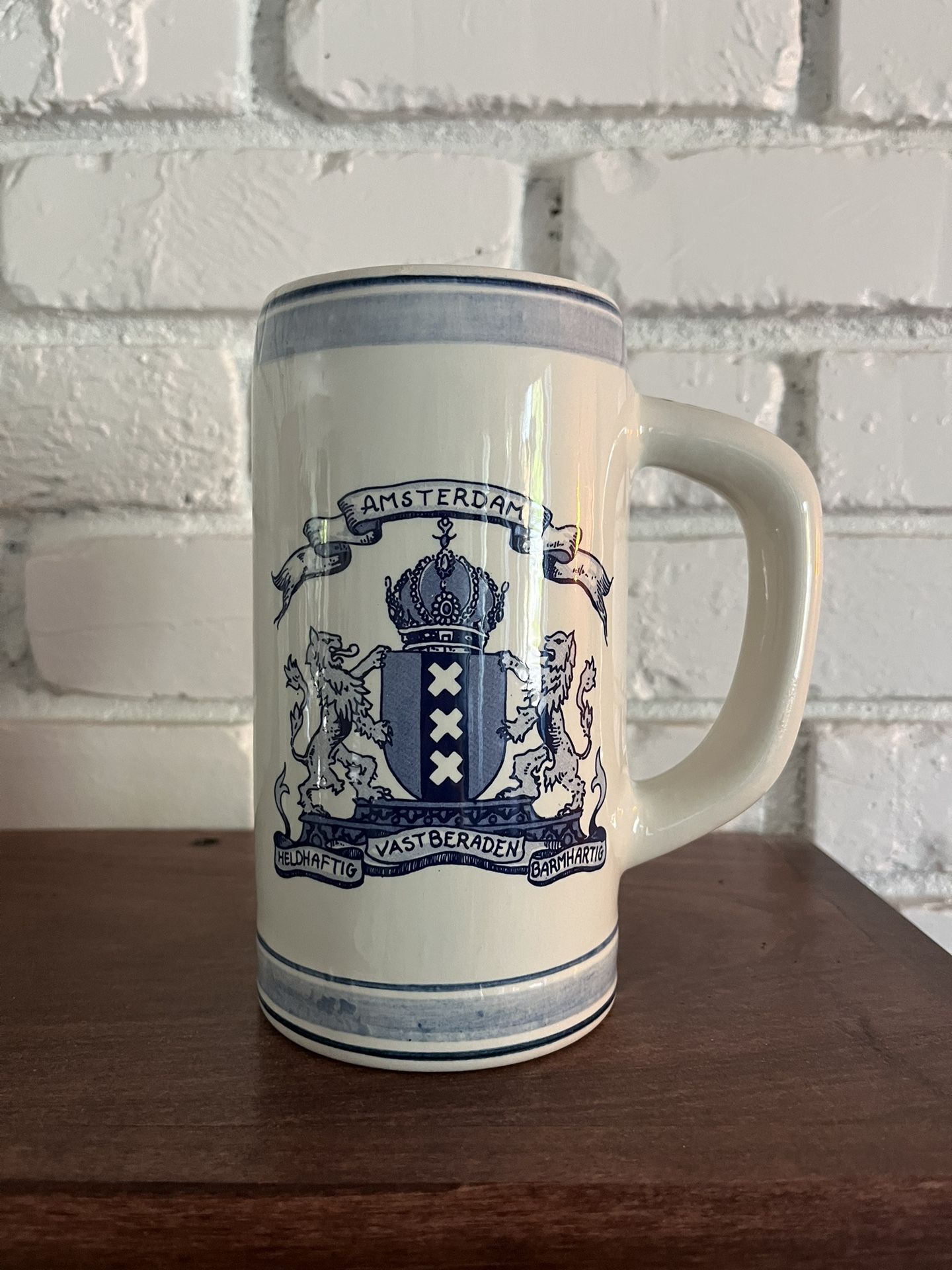 Original Delft Blue Beer Mug