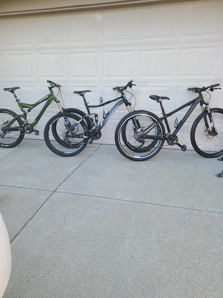 Mountain Bikes! Specialized FSR Comp Marin Mount Vision XM6 Diamonodback Overdrive Pro 29r All Large Read Description