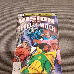 The Vision and the Scarlet Witch #1 (Marvel Comics) 1982!