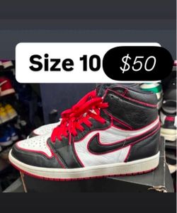 Jordan retro 1 size 10