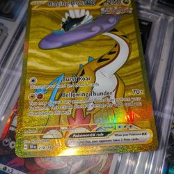 Raging Bolt ex - 218/162 - SV05: Temporal Forces (TEF) Pokemon