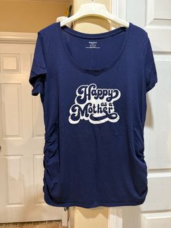 Motherhood Maternity "Happy as a Mother"  Shirt