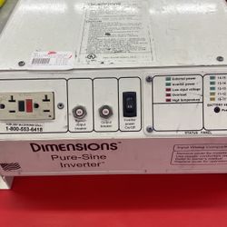 Dimensions Inverter 