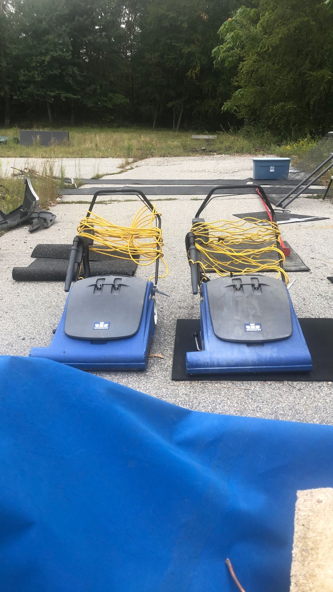 Wide Area Commercial vacuums