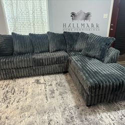 (4 Colors) New Corduroy Sectional Couches 