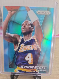 Lakers Byron Scott Refractor Card
