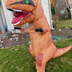 Halloween Costume Blowup Dinosaur 