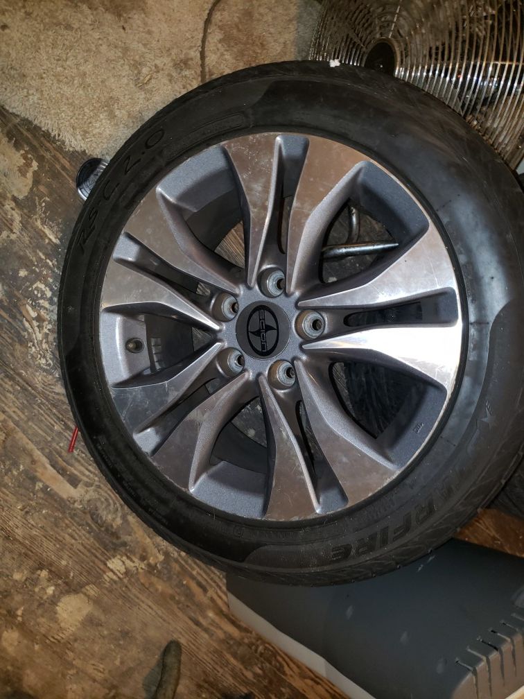 2014 Honda accord rims stocks 16inch