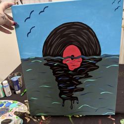 Melting Record Art