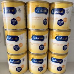 10 Yellow Sealed Cans 