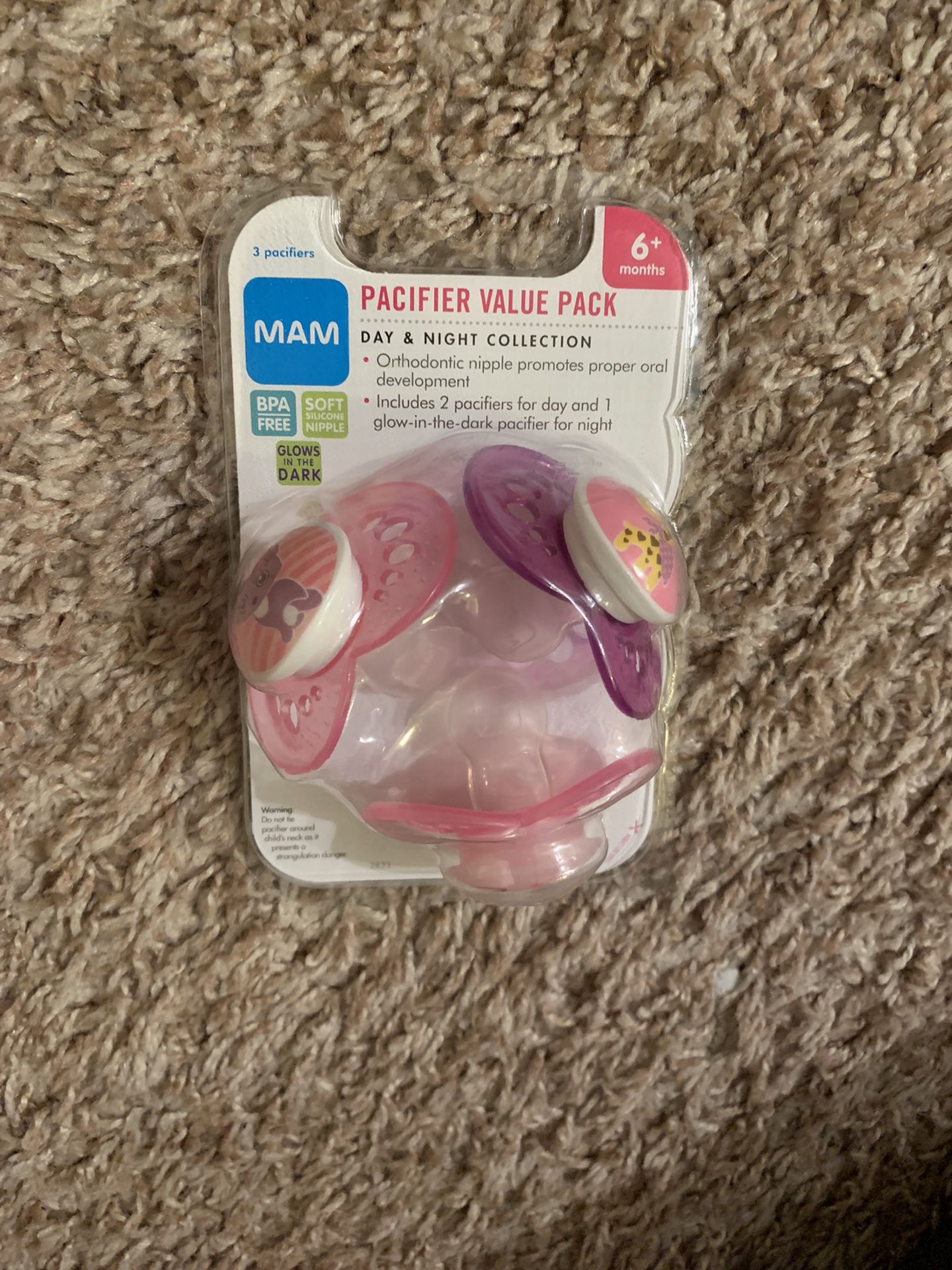 MAM pacifiers 
