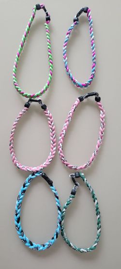 Baseball rope necklaces