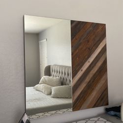 Modern Mirror Living Spaces 
