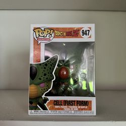 Dragon Ball Z Cell (First Form) Funko Pop! Vinyl Figure #947 (Brand New Sealed) ⭐️
