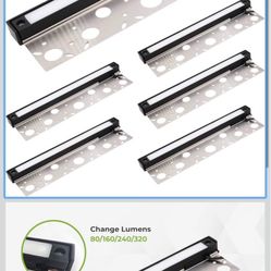 LUMENGY 12 inch LED Hardscape Light 1-4 Watts Dimmable, 2700K, Easy Replaceable Feature, 3 Mounting