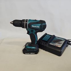 Makita 18V LXT 1/2" Cordless Drill Driver XPH01 w/ 2Ah Battery & Charger 814439-1