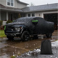 Hail Car Cover Protection Compatible with Ford F150 F250 F350 Ram 1500,Car Hail Cover,Hail with Cotton,for Snow Rain Dust Hail Protection,Fit Truck Le